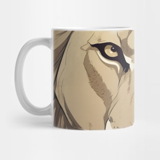 Alpha Animal Majestic Lion - Anime Wallpaper Mug